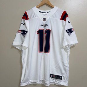 Nike New England Patriots Edelman NFL Jersey Vapor Limited Stitch 2XL 32NM-NPLR